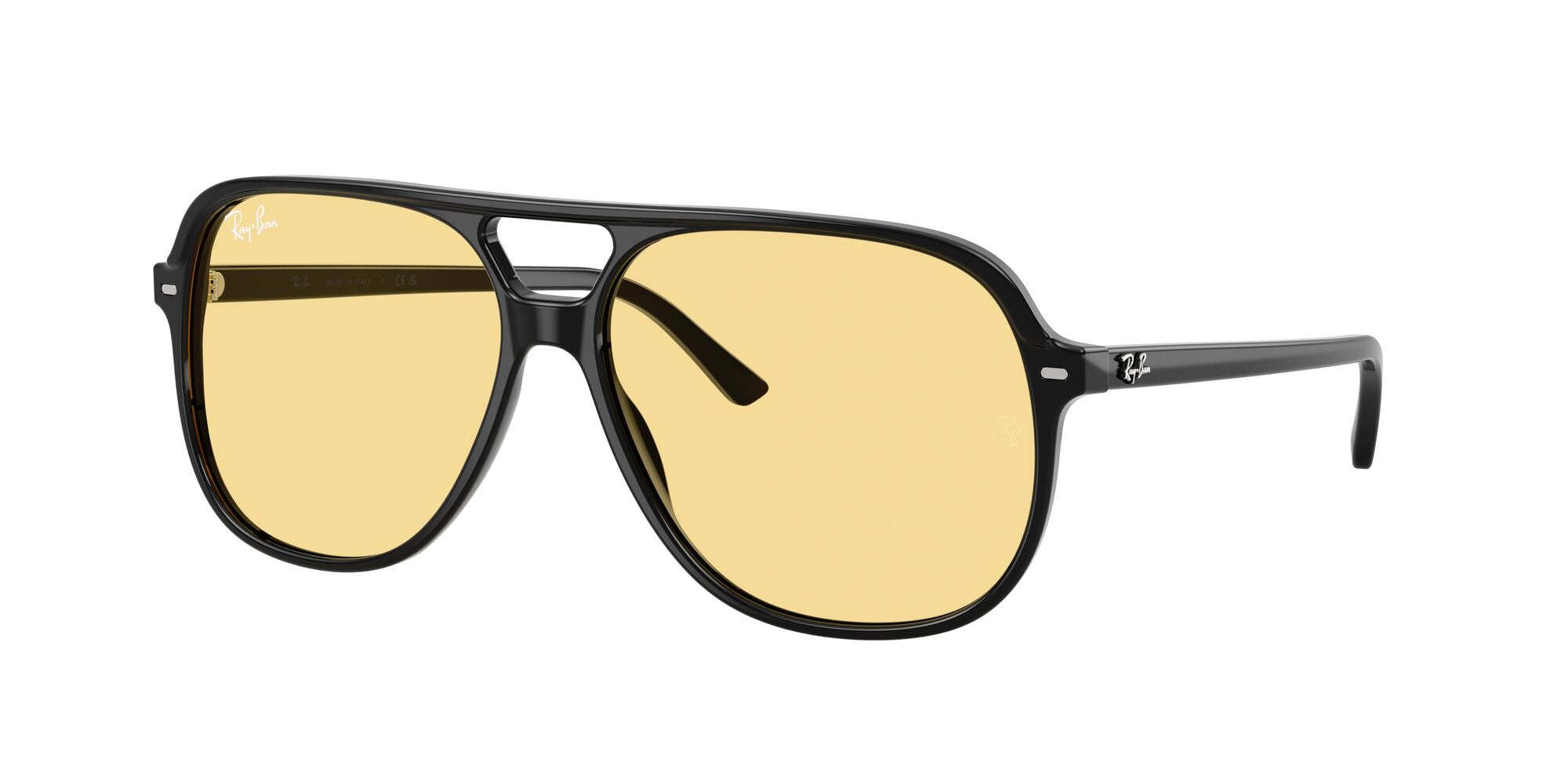 RB2198 901/R6 size 60 black/yellow lens