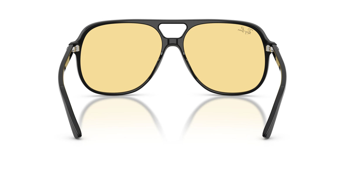 RB2198 901/R6 size 60 black/yellow lens