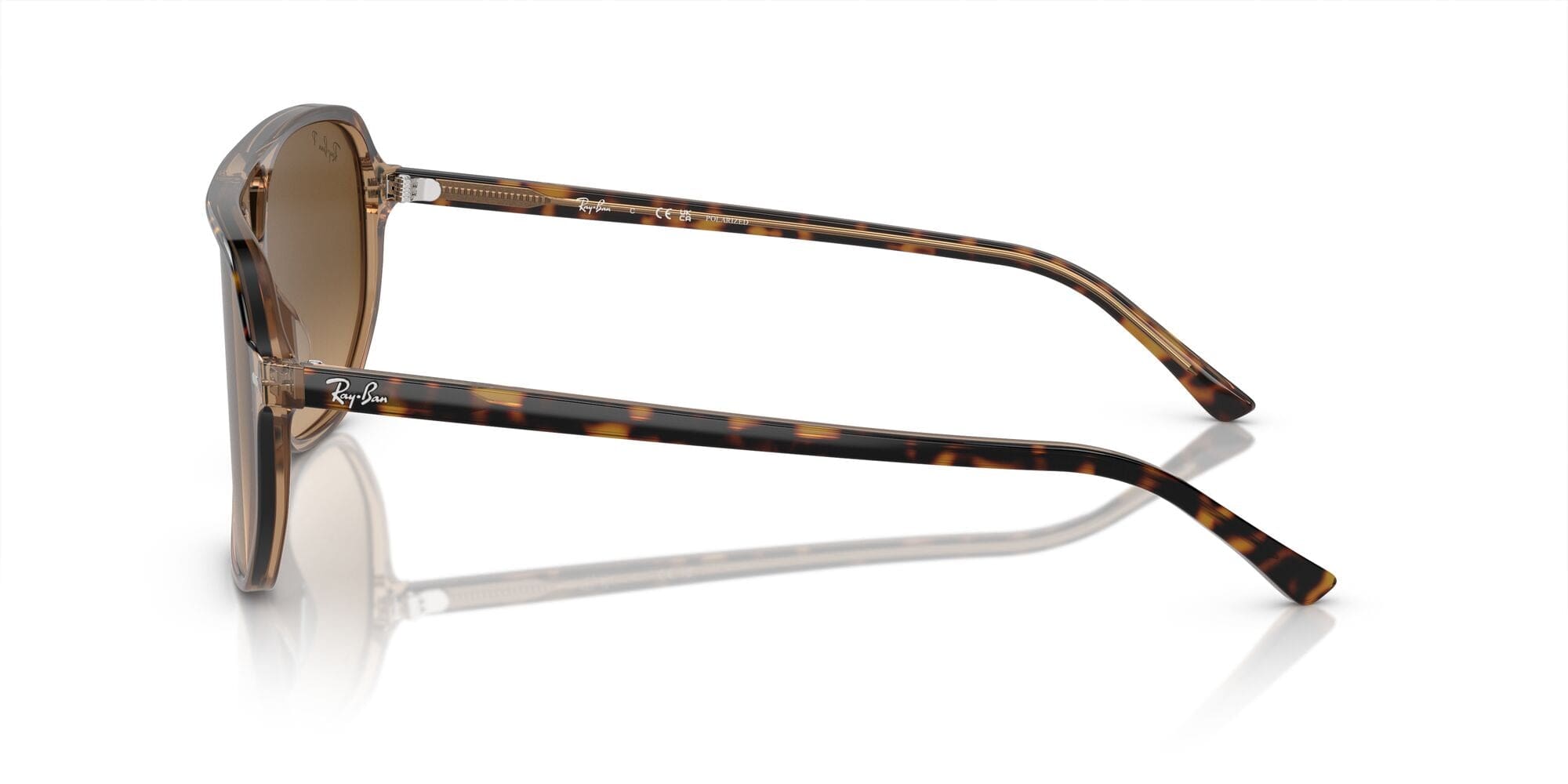 RB2205 1292M2 size 60 Bill one havana trans brown/polarised gradient brown lens