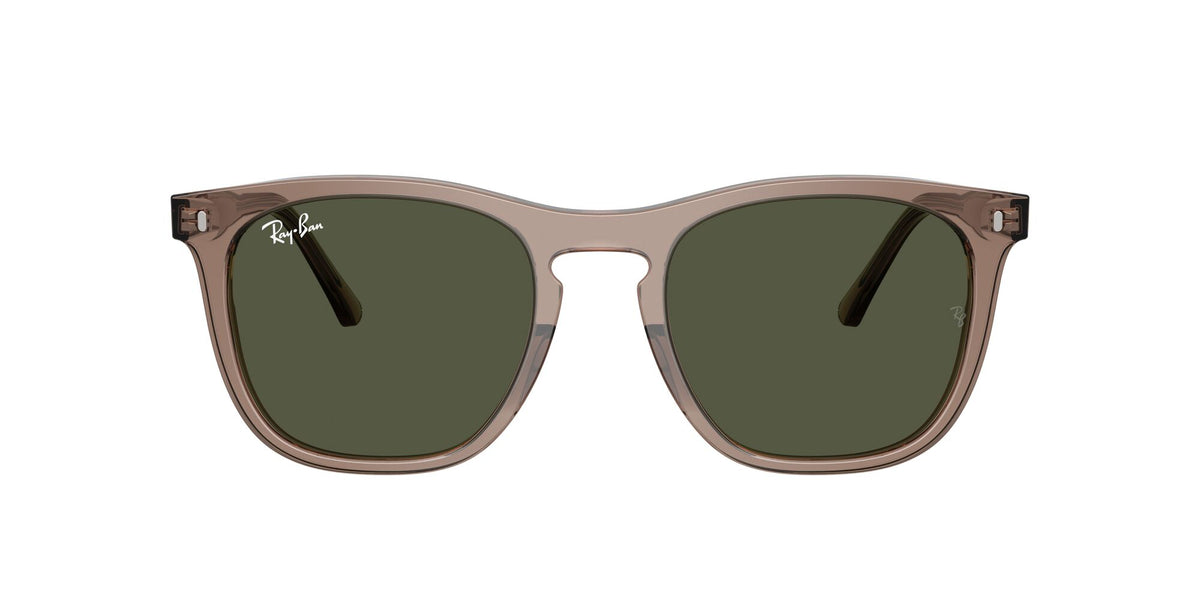 RB2210F 845731 size 53 transparent light brown /green lens