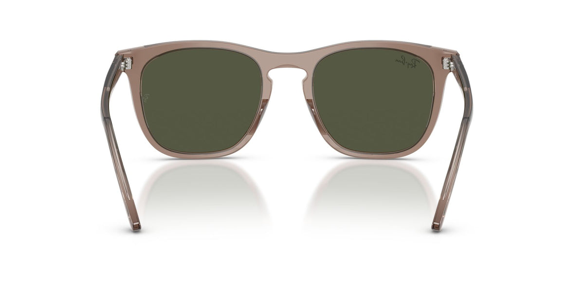 RB2210F 845731 size 53 transparent light brown /green lens