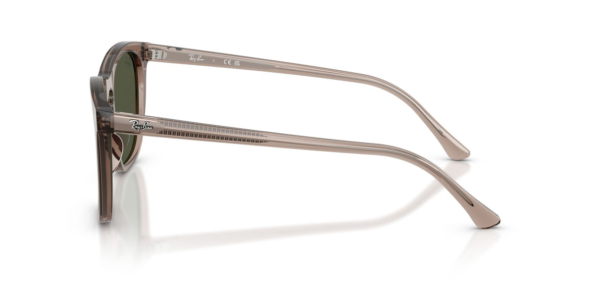RB2210F 845731 size 53 transparent light brown /green lens