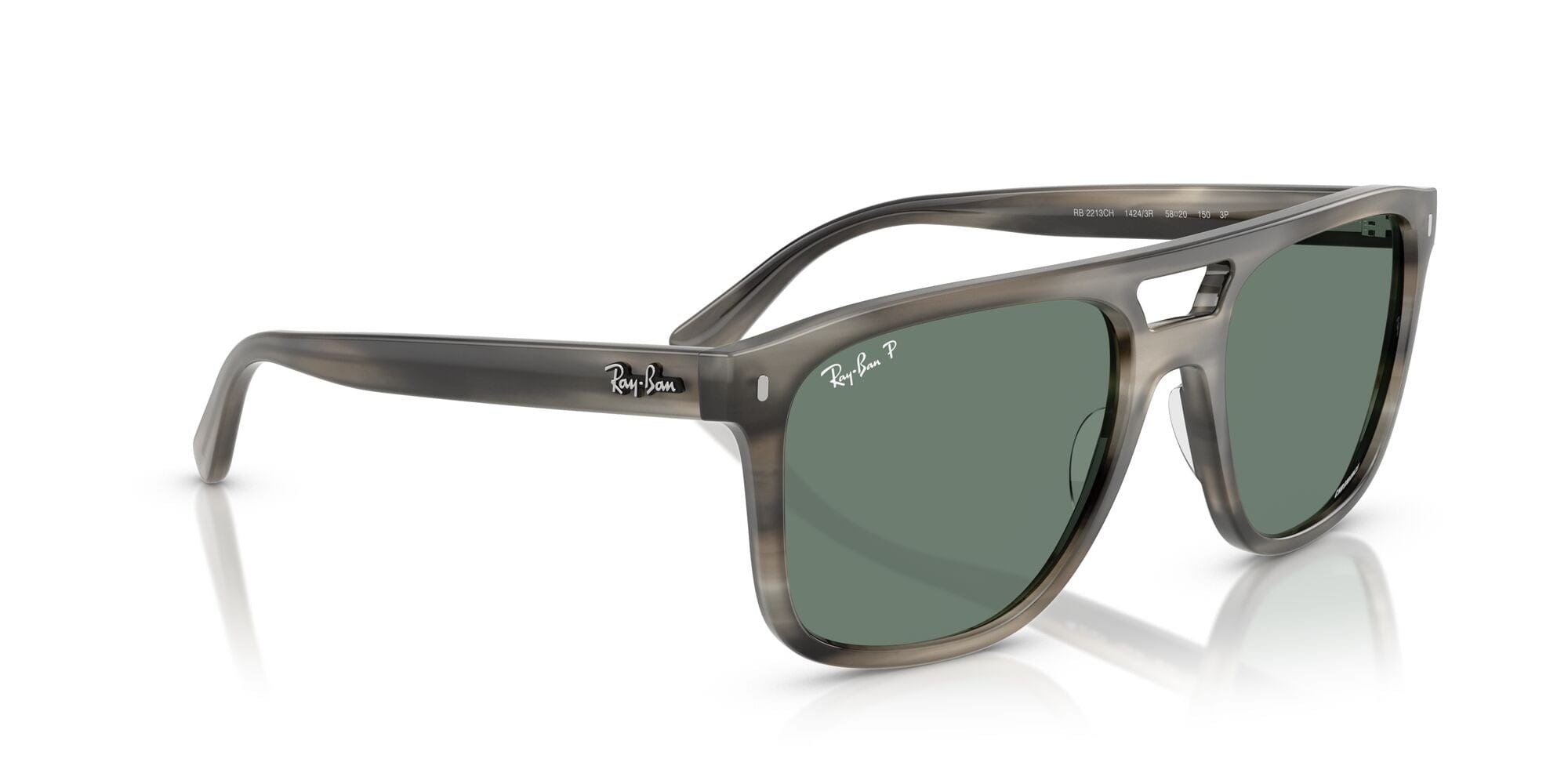 RB2213CH 14243R (55)  havana grey/polarised grey lens