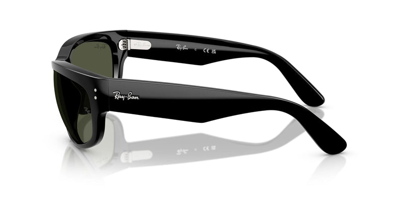 RB2289 901/31 (63) Mega Balorama black w/green lens