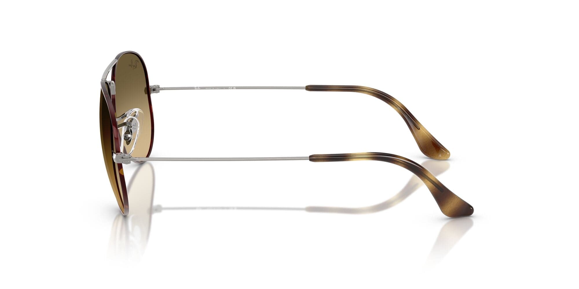RB3025 92700A (62)  havana  gunmetal/brown vintage gradient black lens