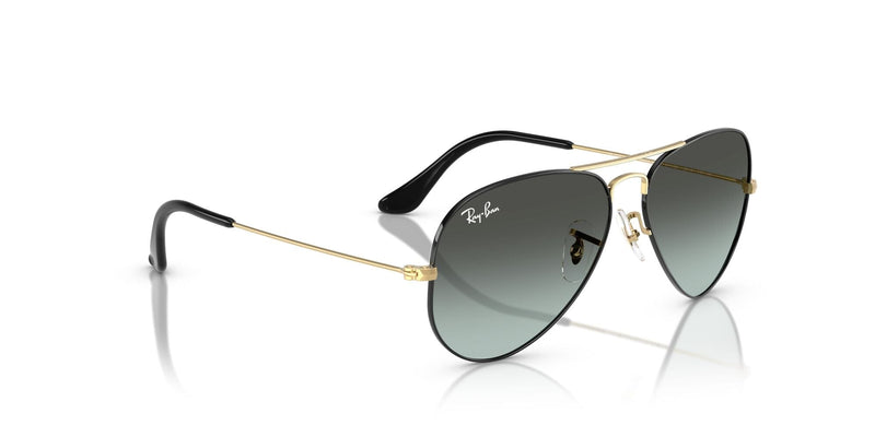 RB3025 9271GK (62)  black arista/blue vintage gradient black lens