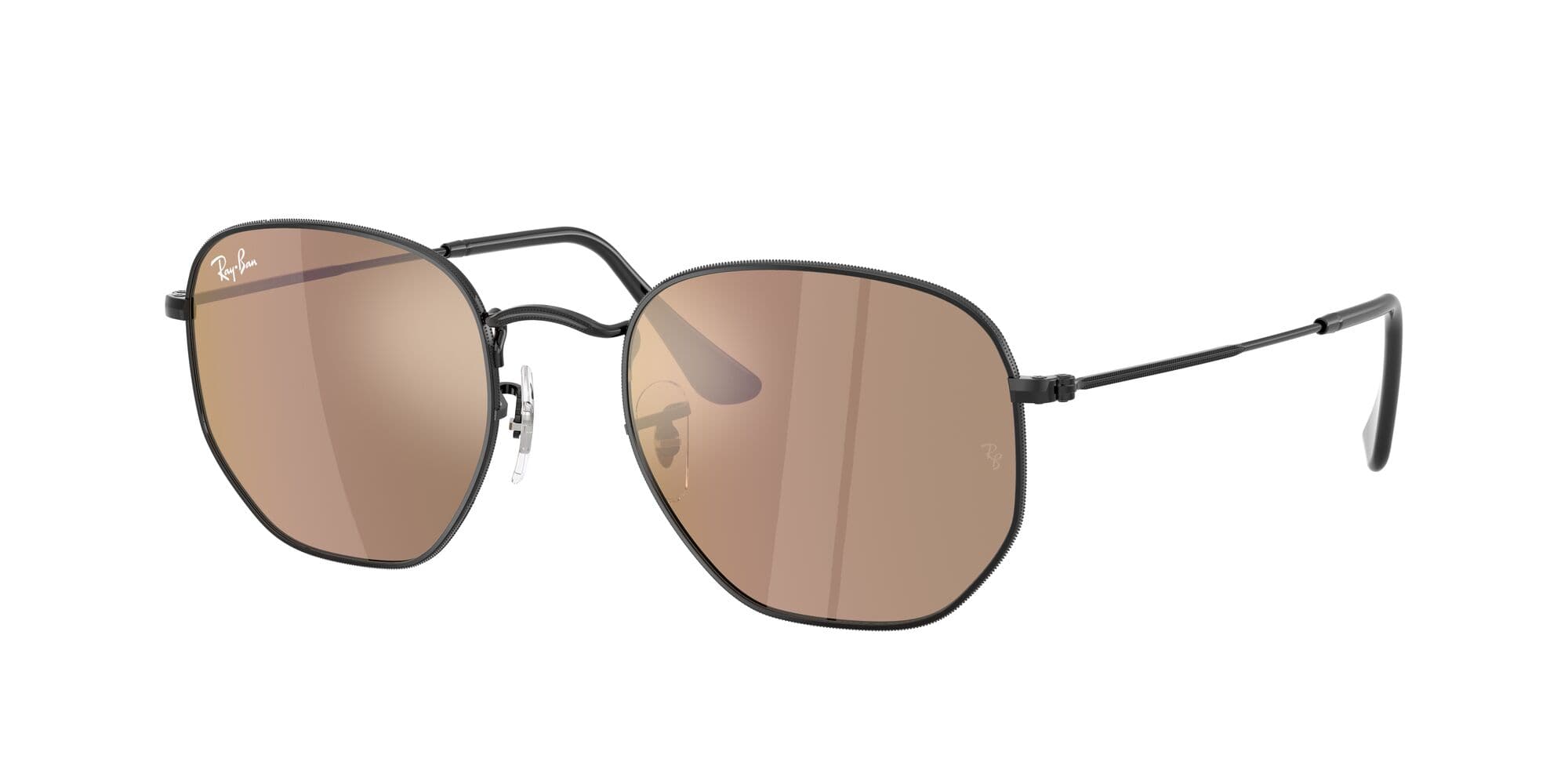 RB3548N 002/93 size 51 black/brown mirror bronze lens