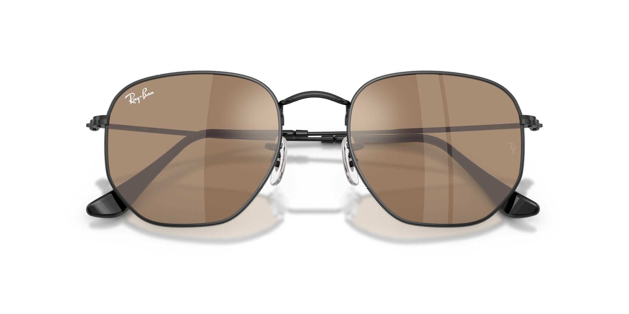 RB3548N 002/93 size 51 black/brown mirror bronze lens
