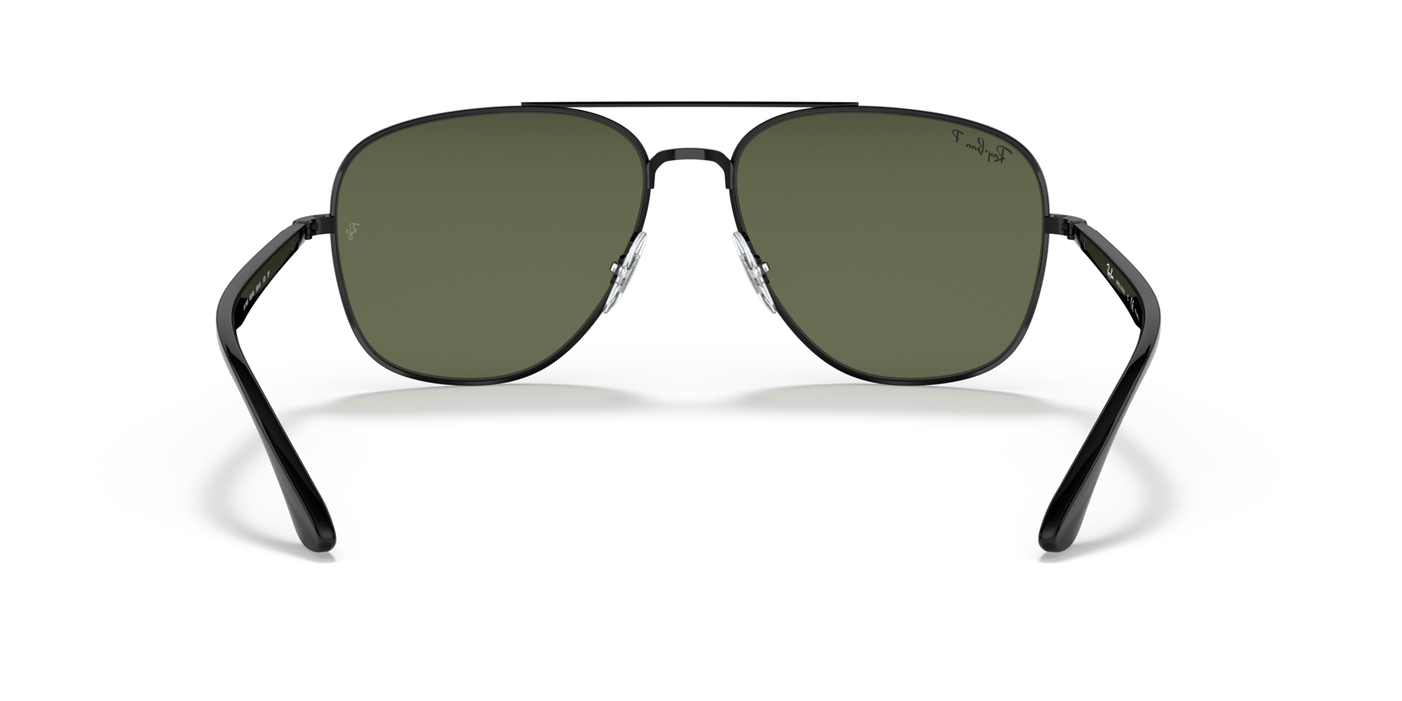 RB3683 002/31 black/green lens