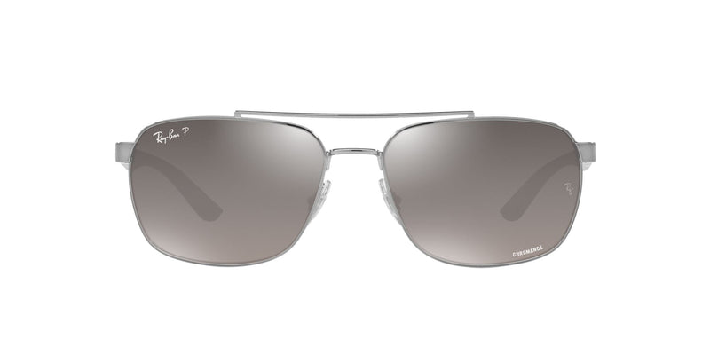 RB3701 004/5J (59) GUNMETAL/POLARISED GREY LENS