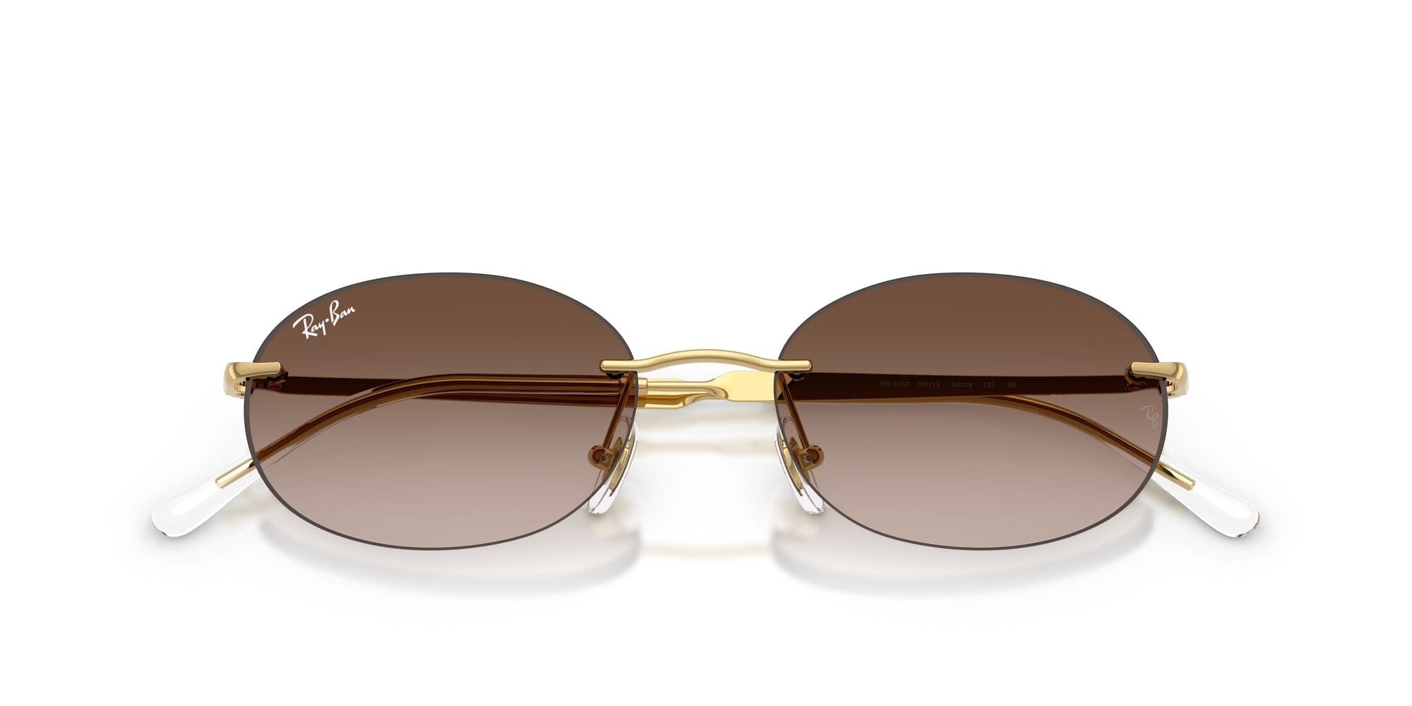 RB3767 001/13 size 54 gold/gradient brown lens