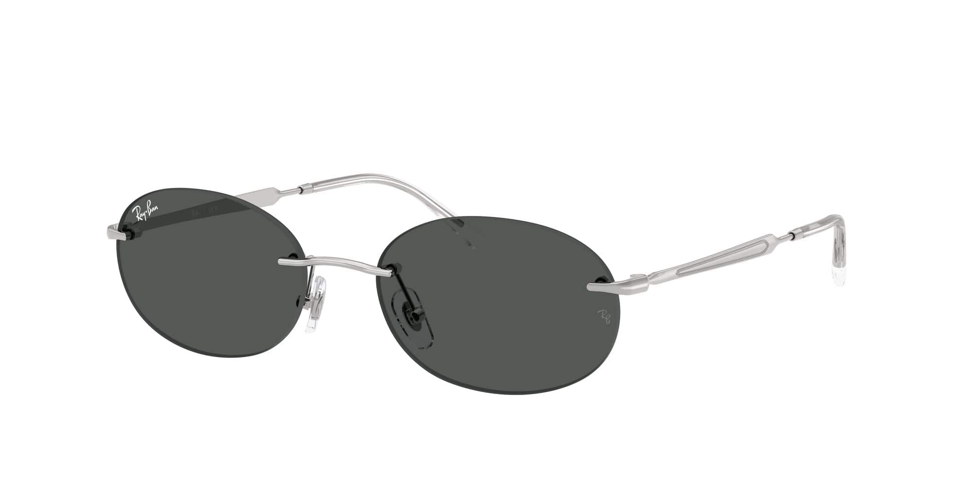 RB3767 003/87 size 54 silver/dark grey lens