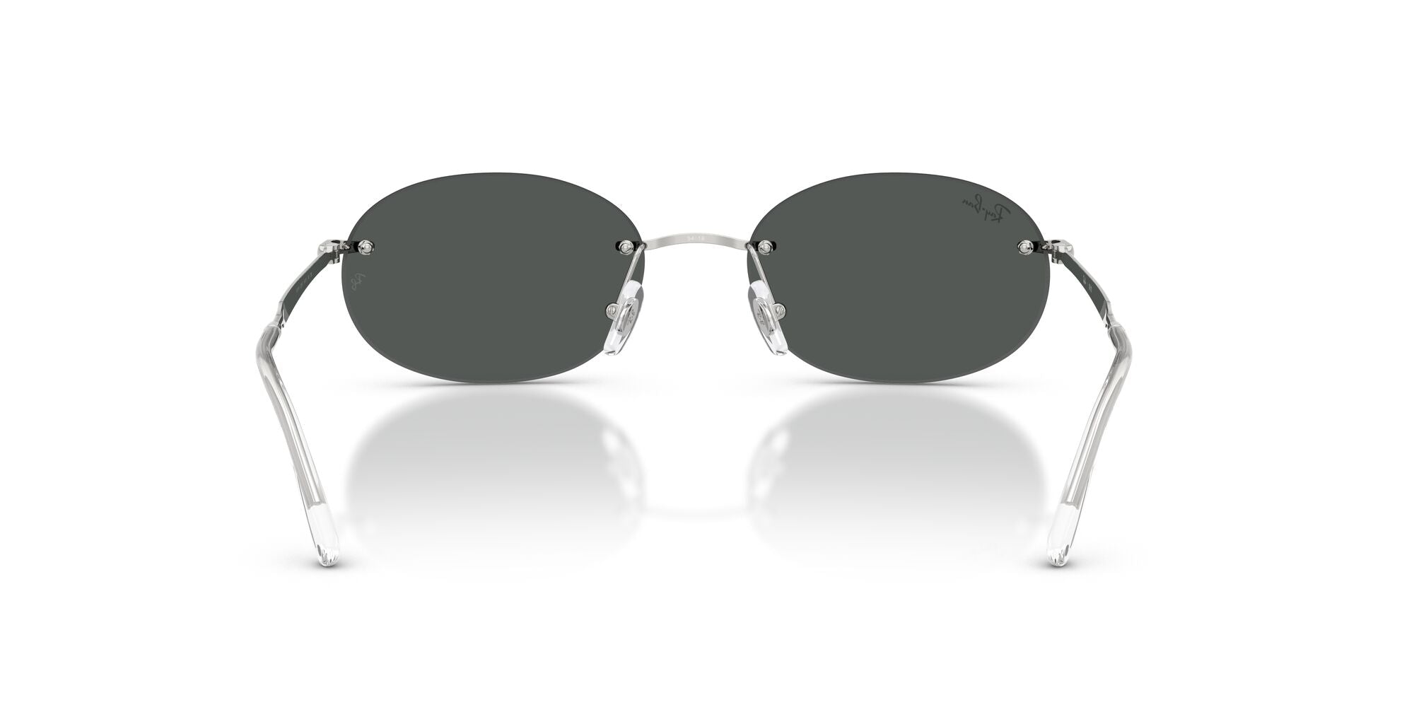 RB3767 003/87 size 54 silver/dark grey lens