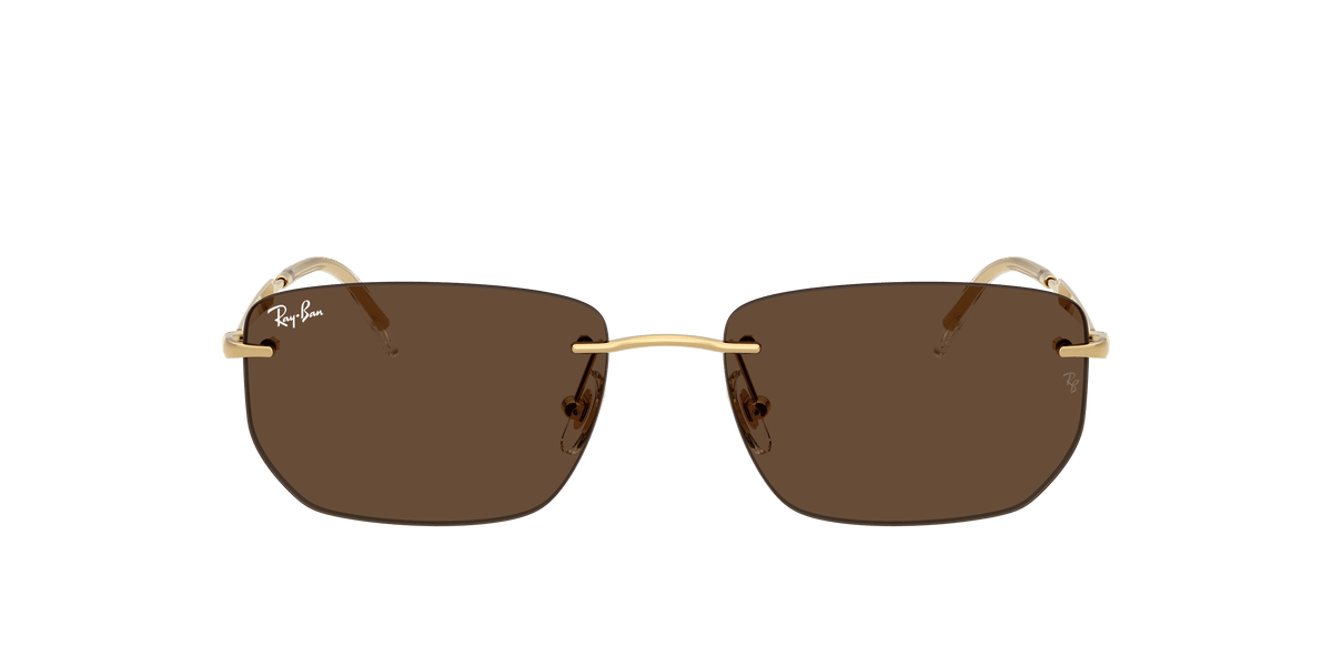 RB3768 001/73 gold/brown lens sunglasses