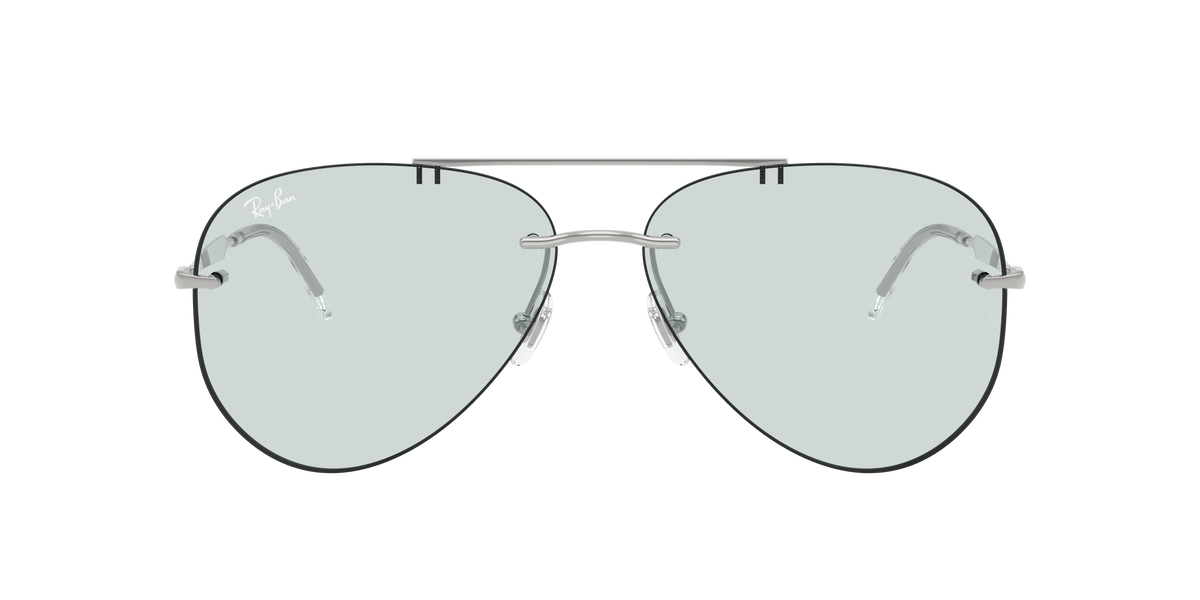 RB3791 003/M1 size 61 silver/photochromatic emerald lens