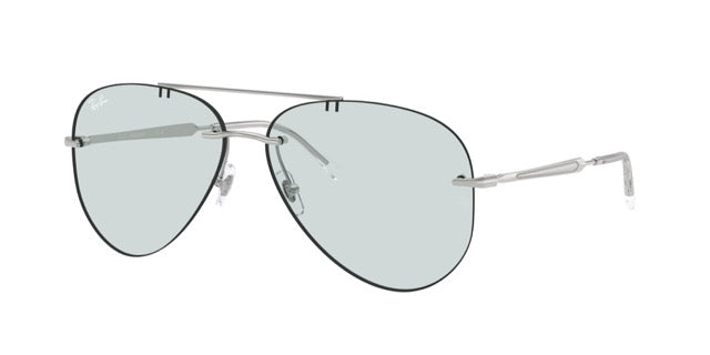 RB3791 003/M1 size 61 silver/photochromatic emerald lens