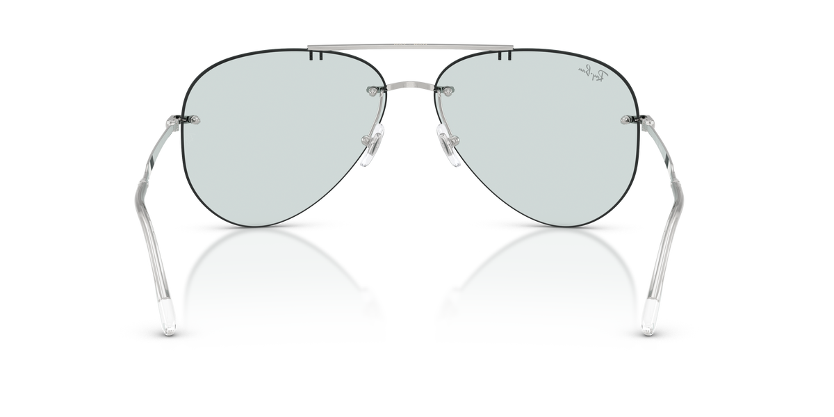 RB3791 003/M1 size 61 silver/photochromatic emerald lens