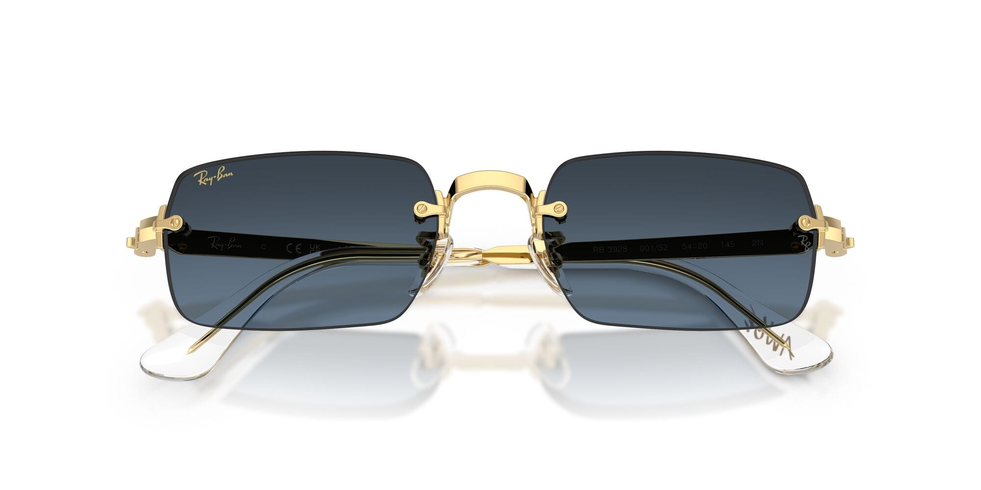 RB3928 001/S2 ASAP Rocky arista/blue gradient dark grey lens