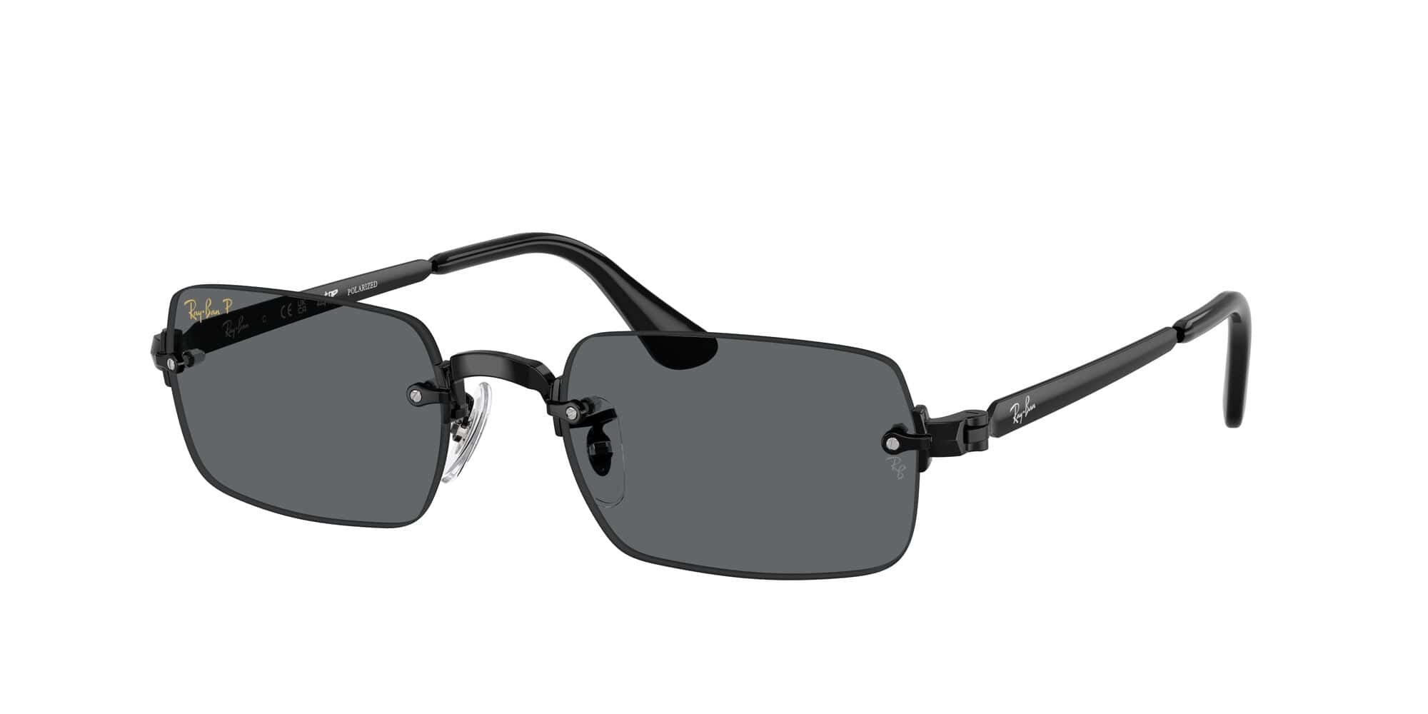 RB3928 002/81 ASAP Rocky black/dark grey polarised lens