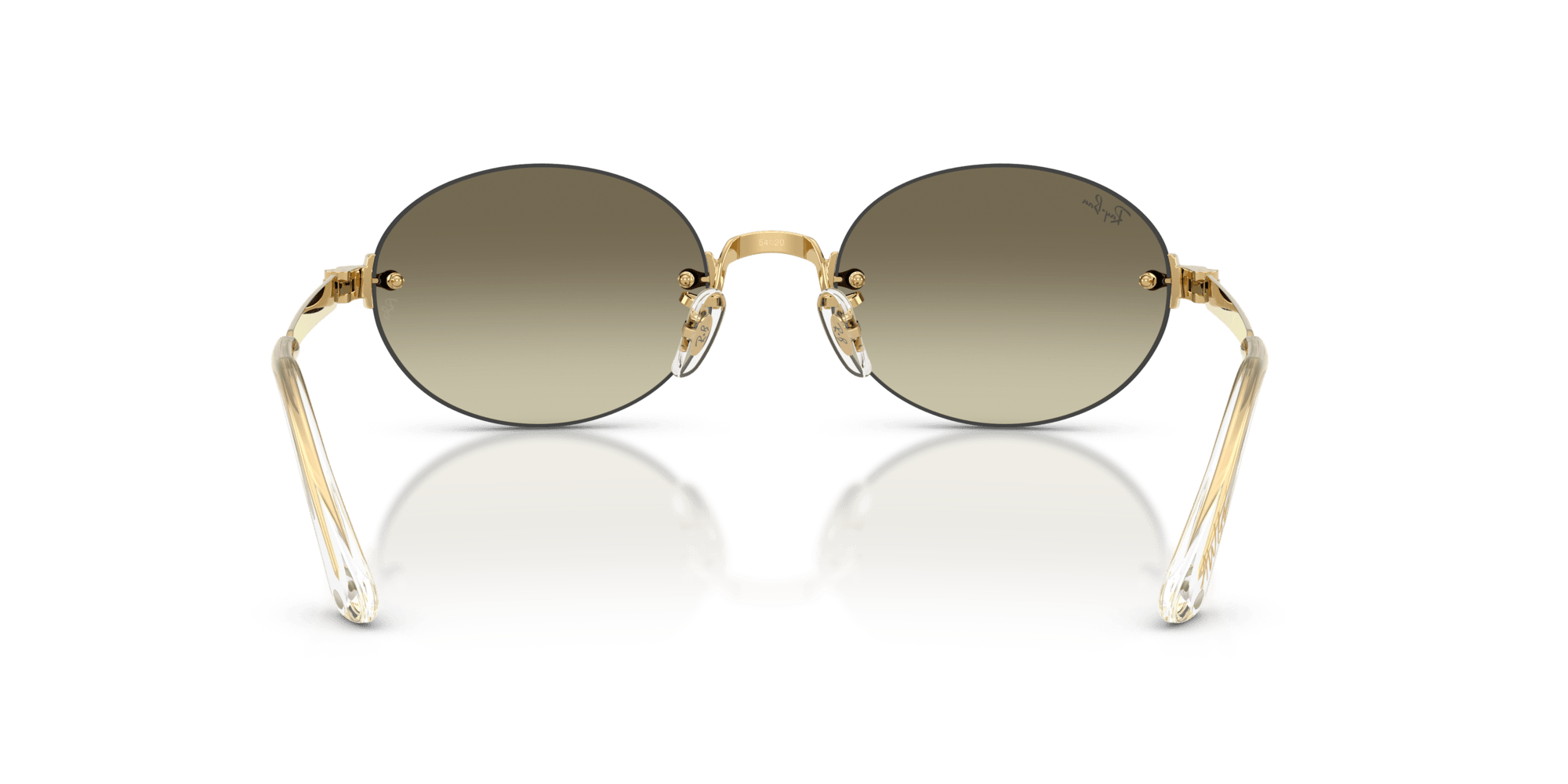 RB3929 001/7I ASAP Rocky gold/brown gradient mirror