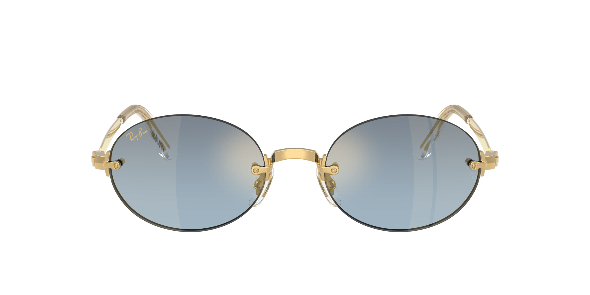 RB3929 001/S2 ASAP Rocky arista gold/blue dark grey gradient lens