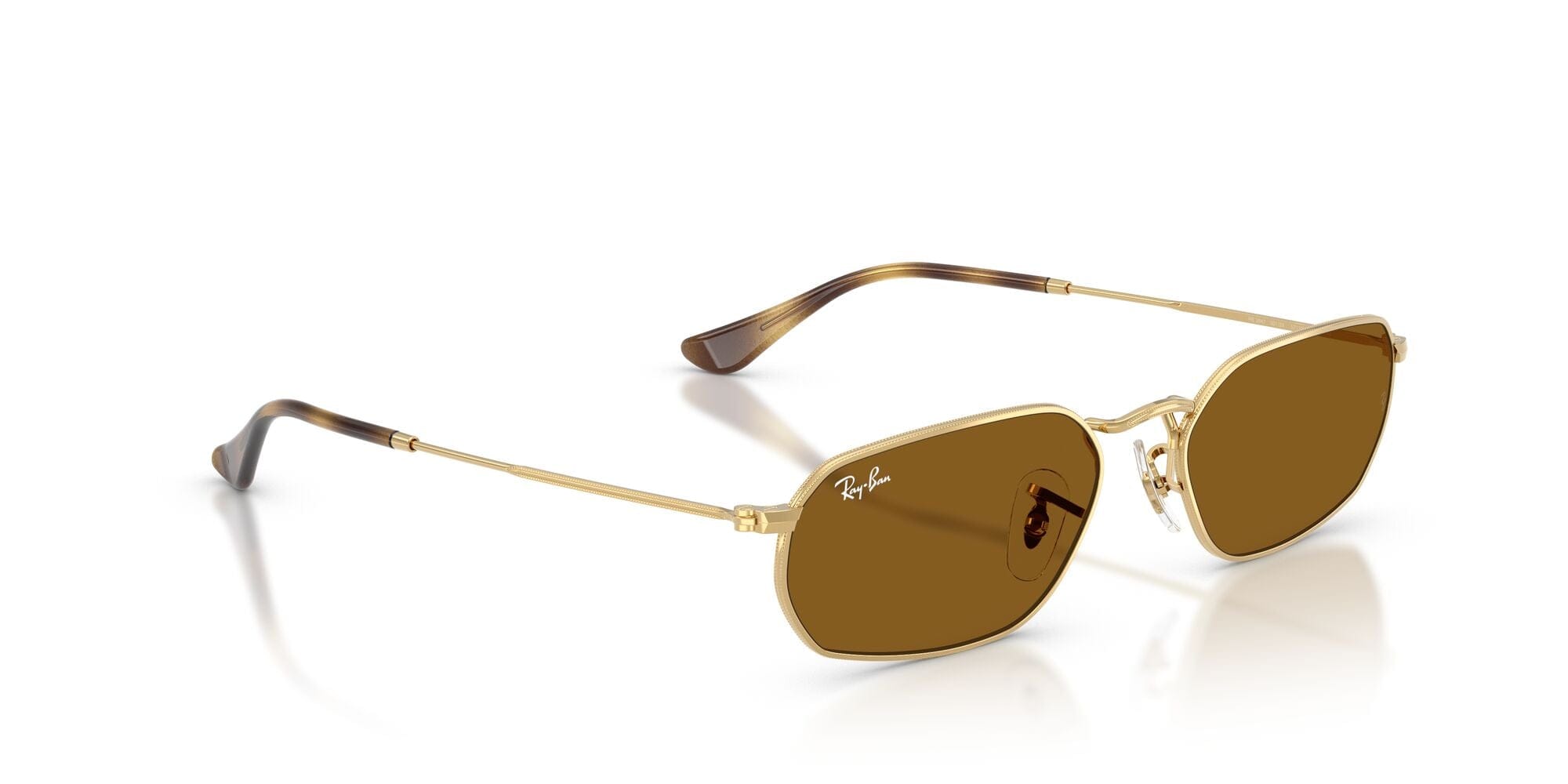 RB3947 001/33 size 54 gold/brown lens