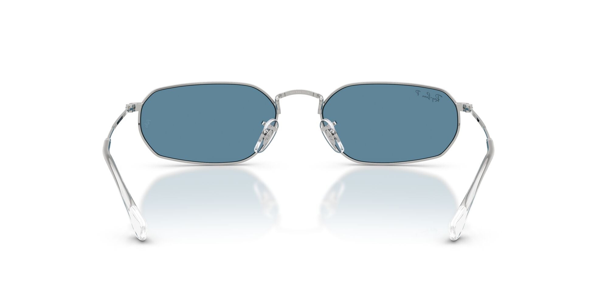 RB3947 003/52 size 54 silver/polarised blue lens