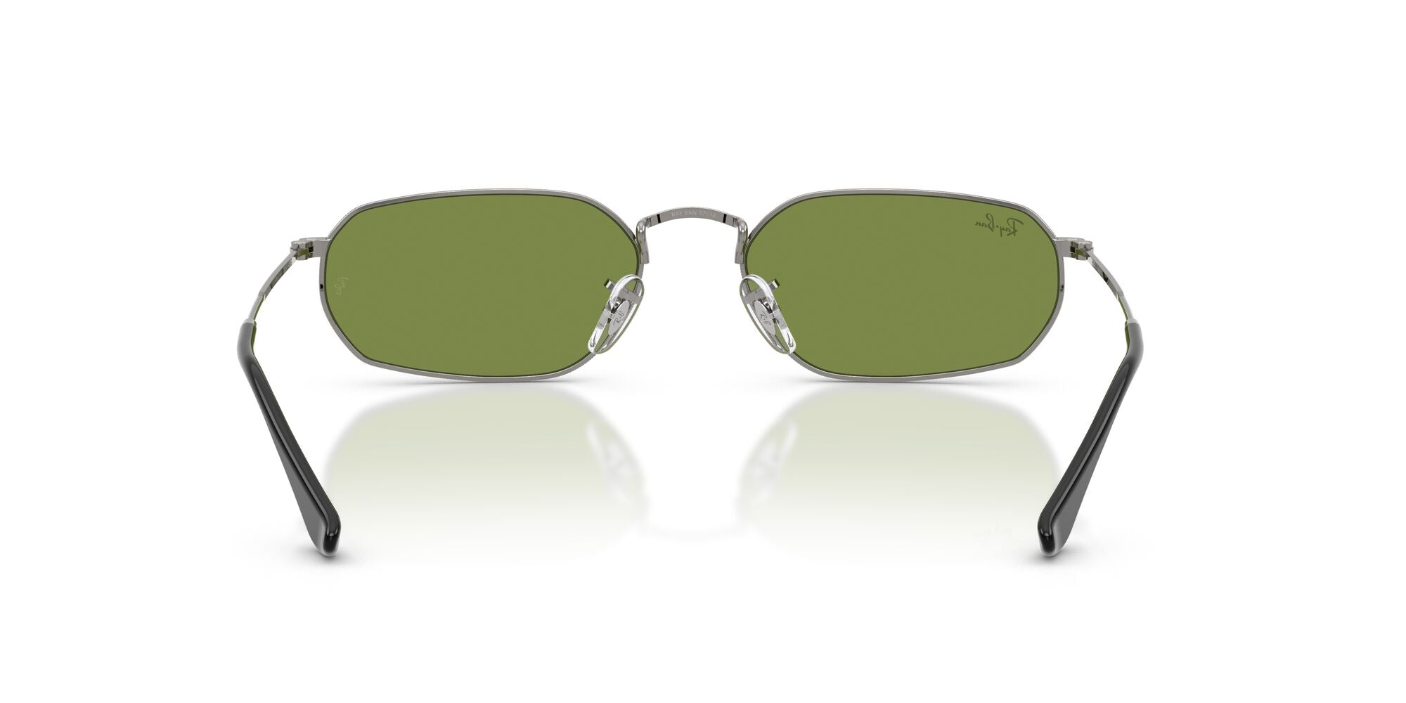 RB3947 004/4E size 54 gunmetal/green lens