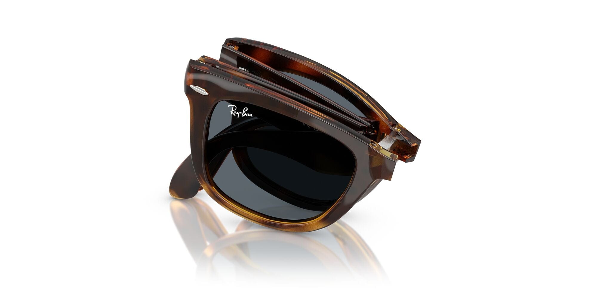 RB4105 710/R5 size 50  havana/ blue lens