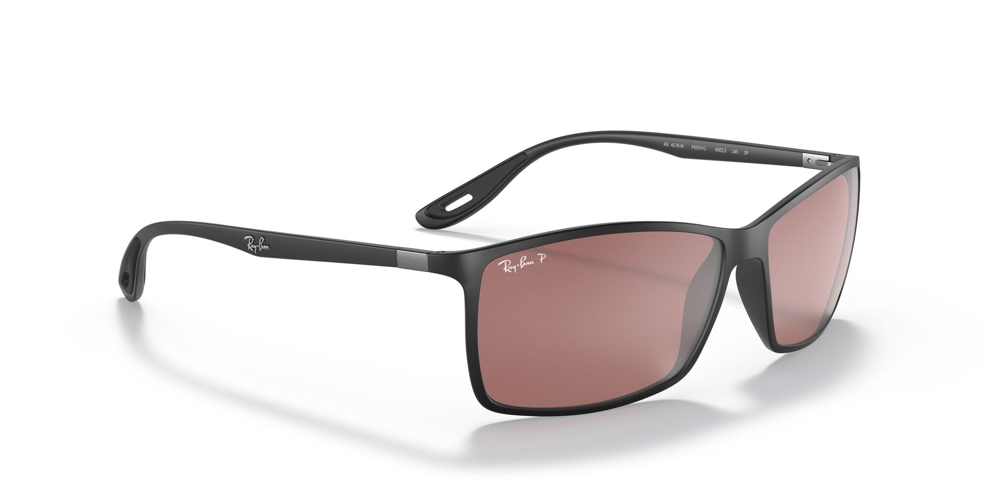 RB4179M F60271 Ferrari matte black/dark green lens