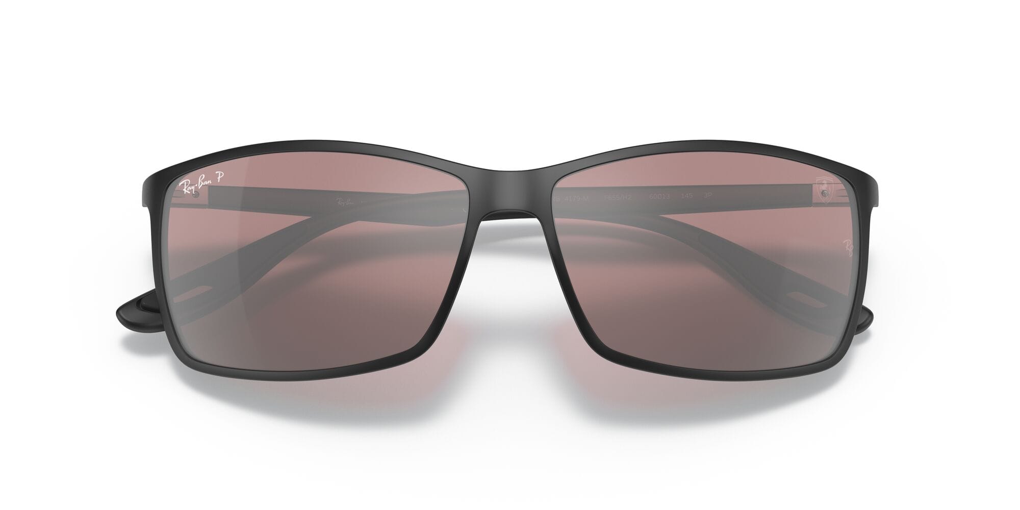 RB4179M F60271 Ferrari matte black/dark green lens
