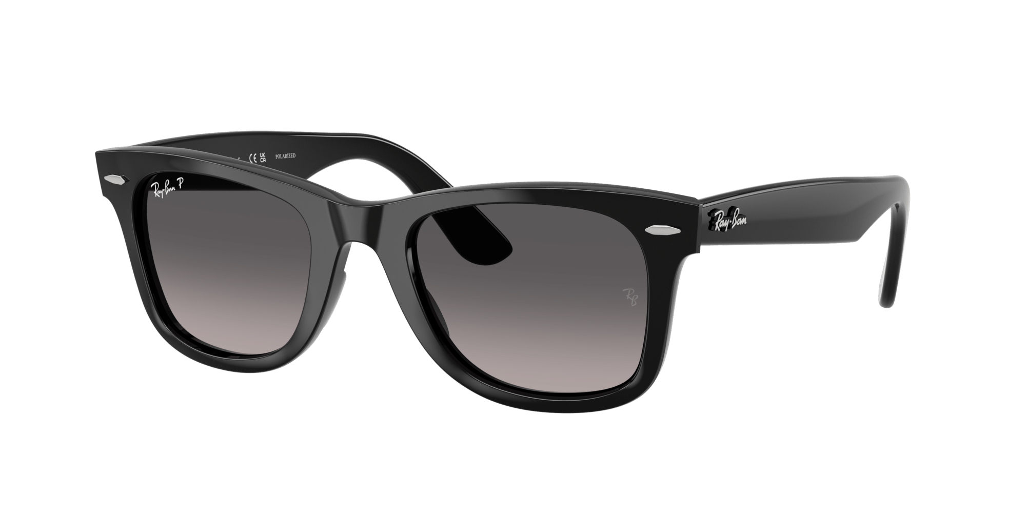 RB4340 601/M3 size 50 black/grey gradient polarised lens