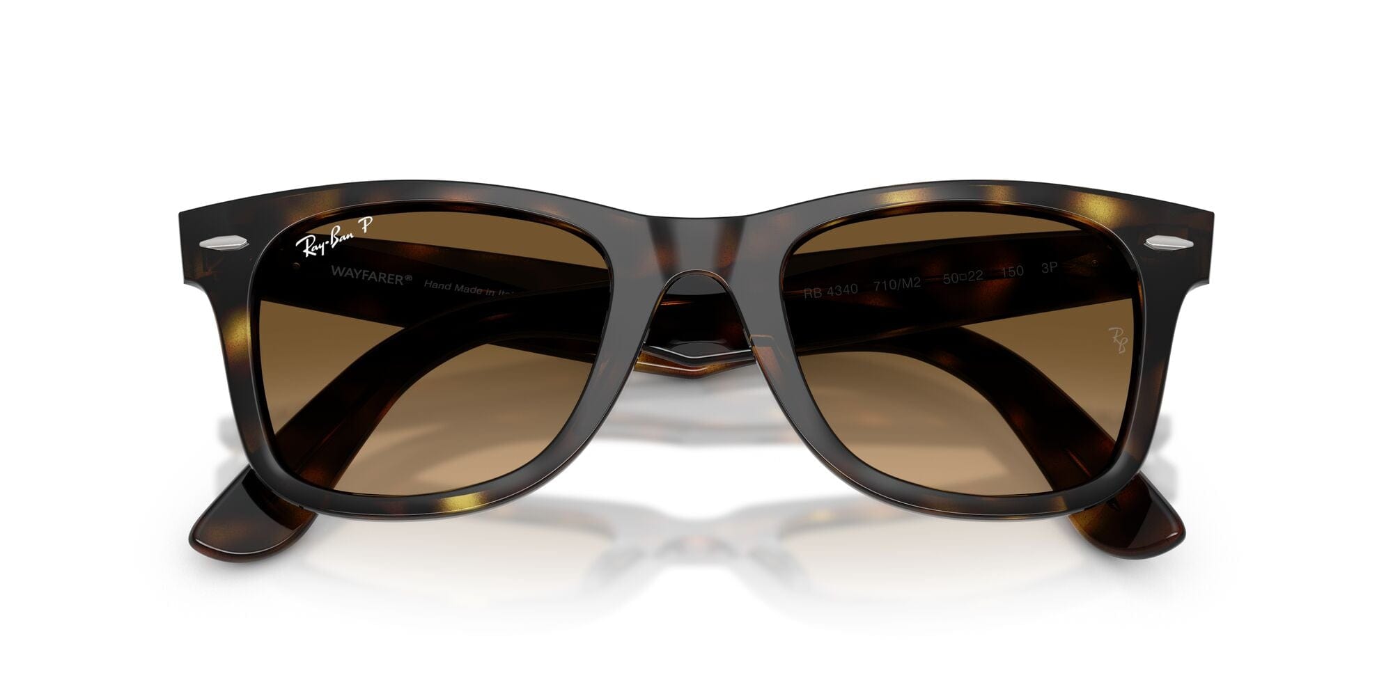 RB4340 710/M2 size 50 havana brown/gradient polarised lens