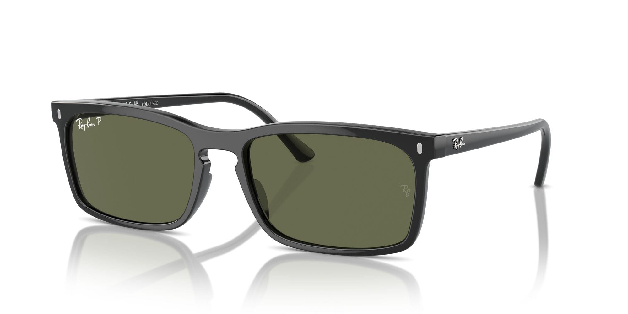 RB4435 901/58 (56) Black/Green polarised lens