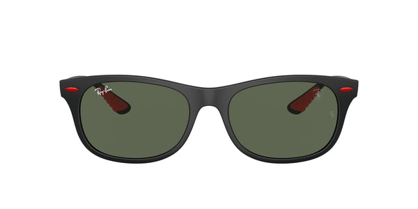 RB4607M F60271 Ferrari matte black/dark green lens