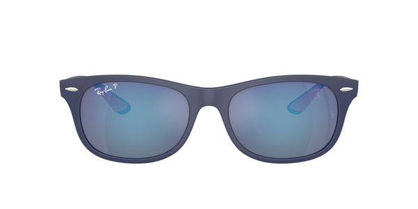 RB4607M F604H0 Ferrari matte black/grey mirror blue polarised lens