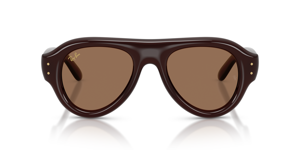 RB4925 689673 ASAP rocky transparent dark brown/dark brown lens
