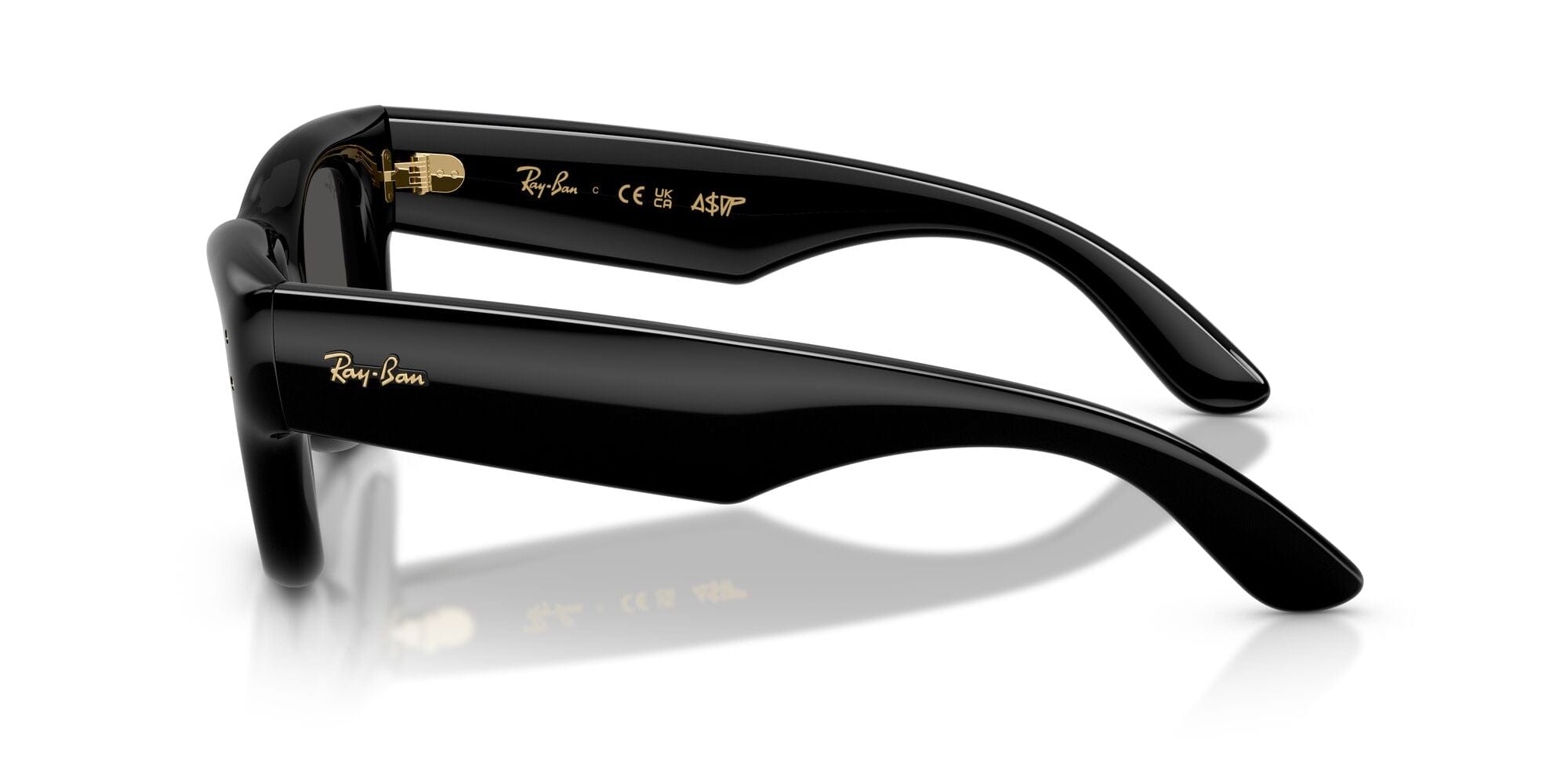 RB4940 601/87 size 47 Wayfarer Puffer black/ultra black lens