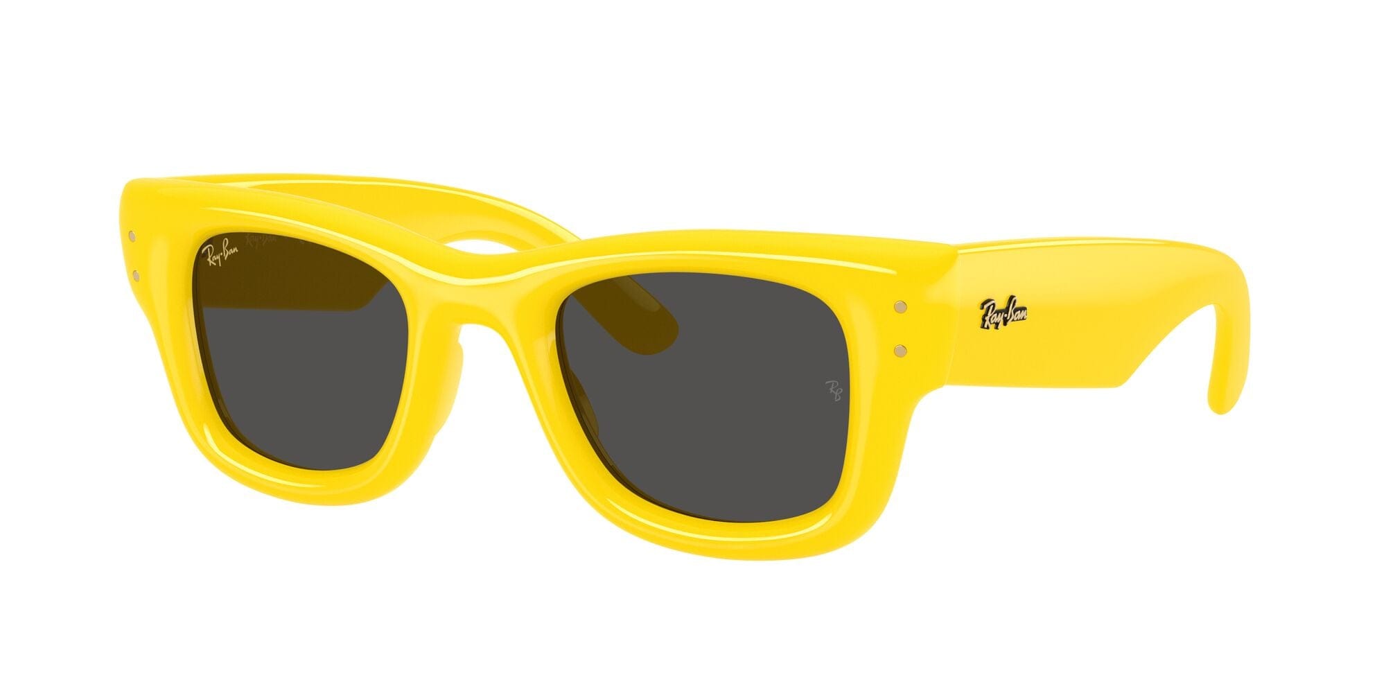 RB4940 683087 size 47 Wayfarer Puffer yellow/ultra black lens
