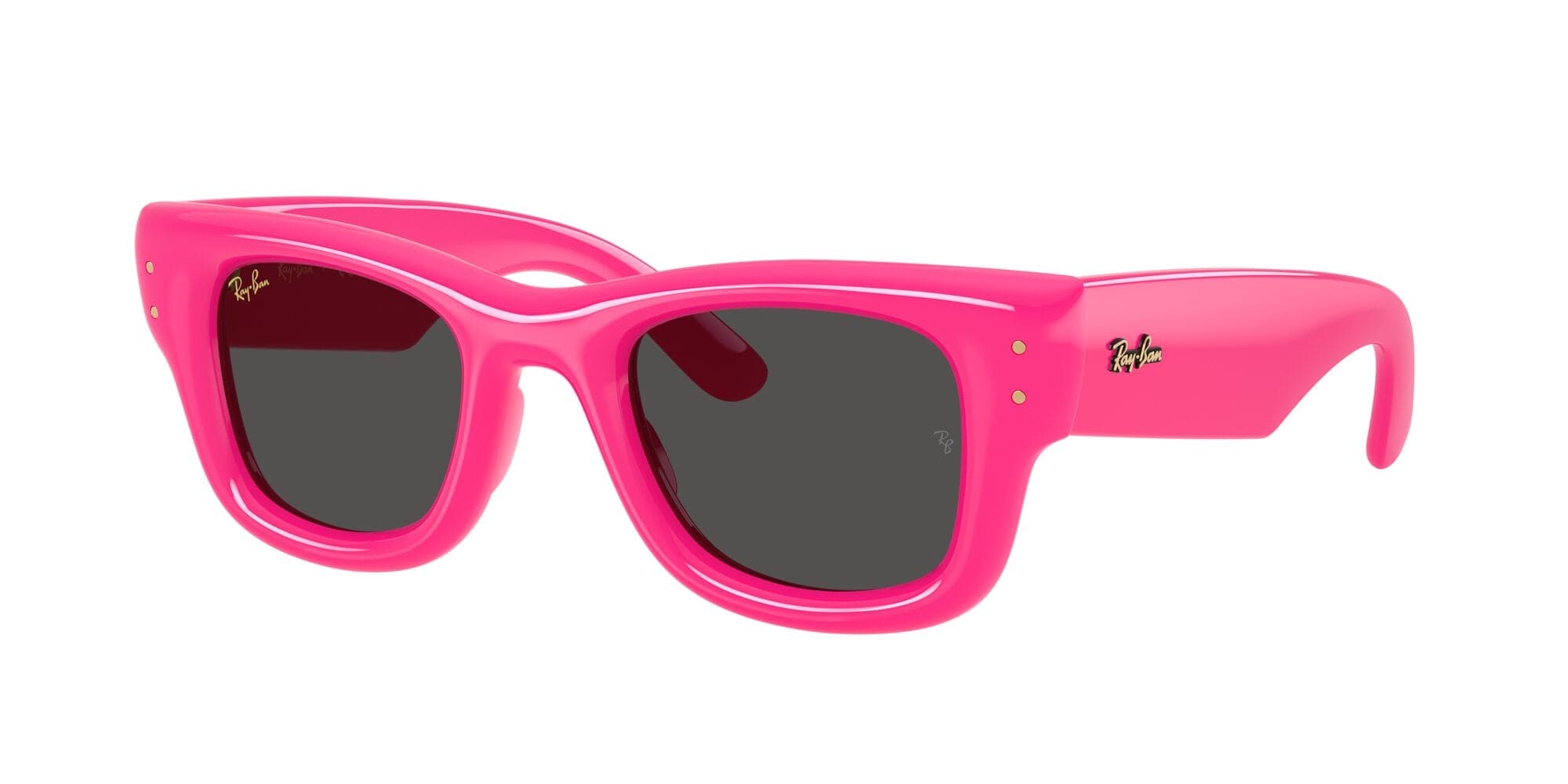 RB4940 683287 size 50 Wayfarer Puffer fuchsia/ultra black lens