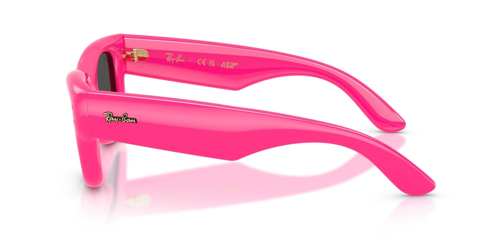 RB4940 683287 size 47 Wayfarer Puffer fuchsia/ultra black lens