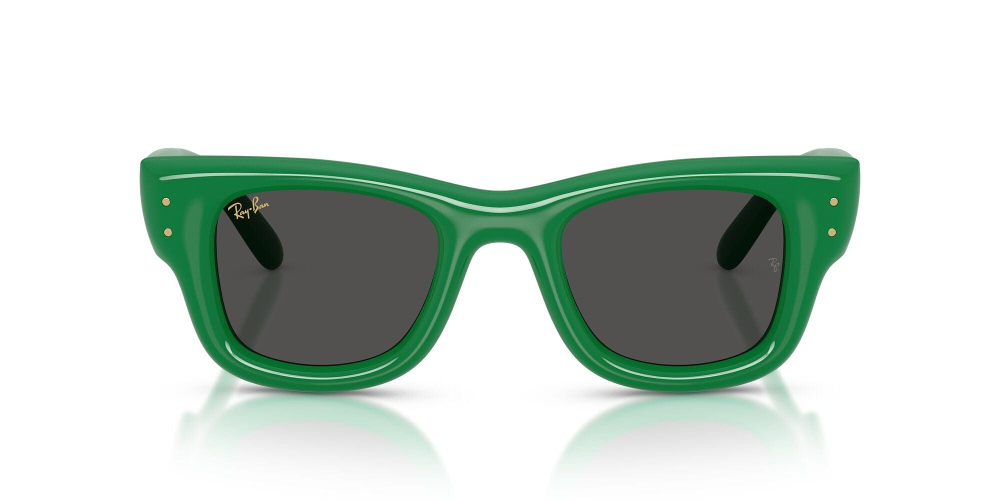 RB4940 6834/87 size 47 Wayfarer Puffer green/ultra black lens