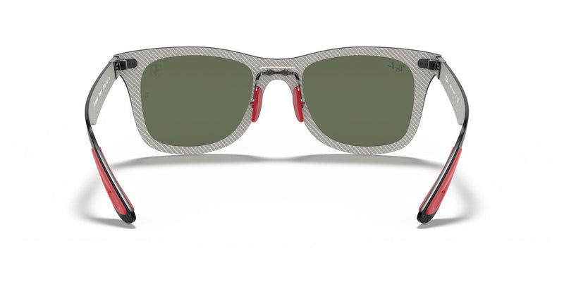RB8395M F05471 Ferrari matte carbon/dark green lens