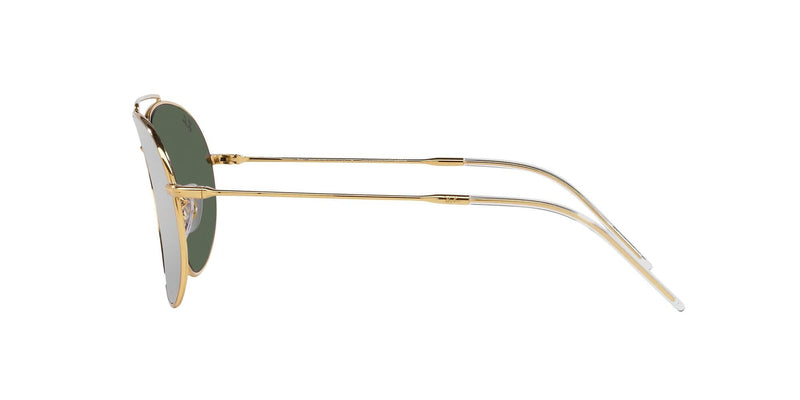 RBR0101S 001/VR (59) AVIATOR REVERSE ARISTA/DARK GREEN LENS