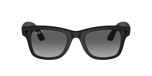 Meta 0RW4006 Wayfarer (50) 601ST3 matte black/gradient graphite polarised lens