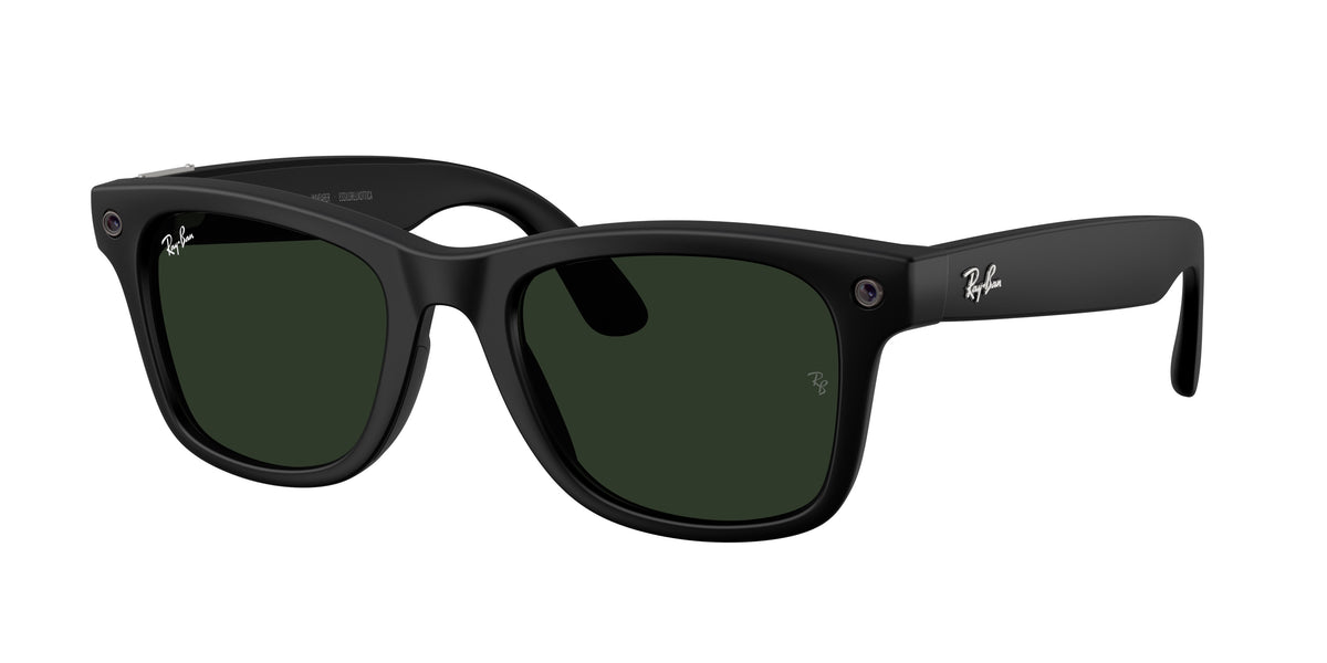 Meta Gen 3 smart glasses RW4011 601S1M size 50 wayfarer matte black/transition green lens
