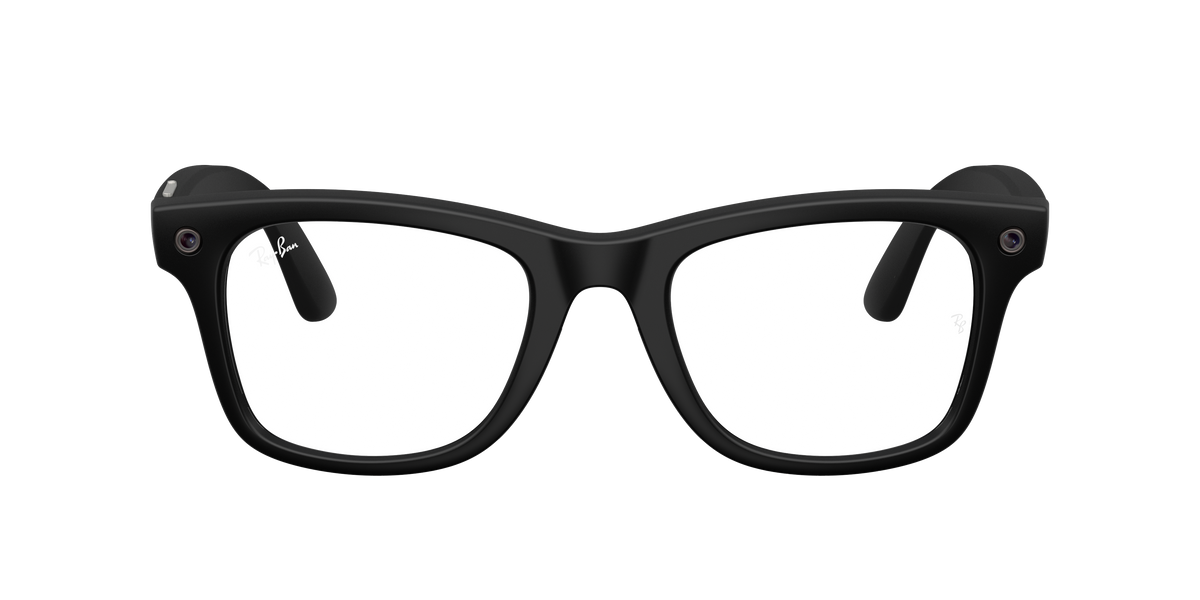 Meta Gen 3 smart glasses RW4011 601S1M size 53  wayfarer matte black/transition green lens sunglasses