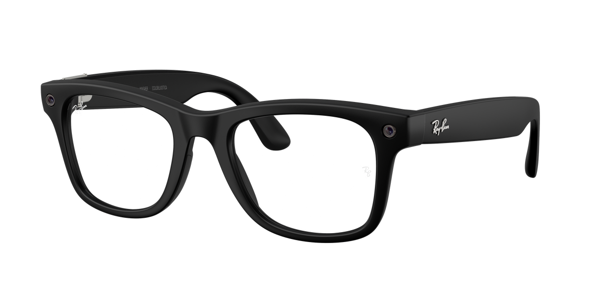 Meta Gen 3 smart glasses RW4011 601S1M size 50 wayfarer matte black/transition green lens