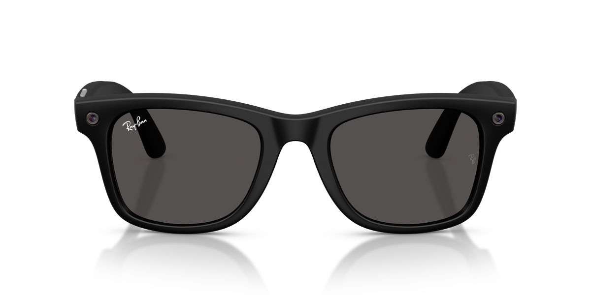 Meta Gen 3 smart glasses RW4011  601S87 size 53  wayfarer matte black/grey lens sunglasses