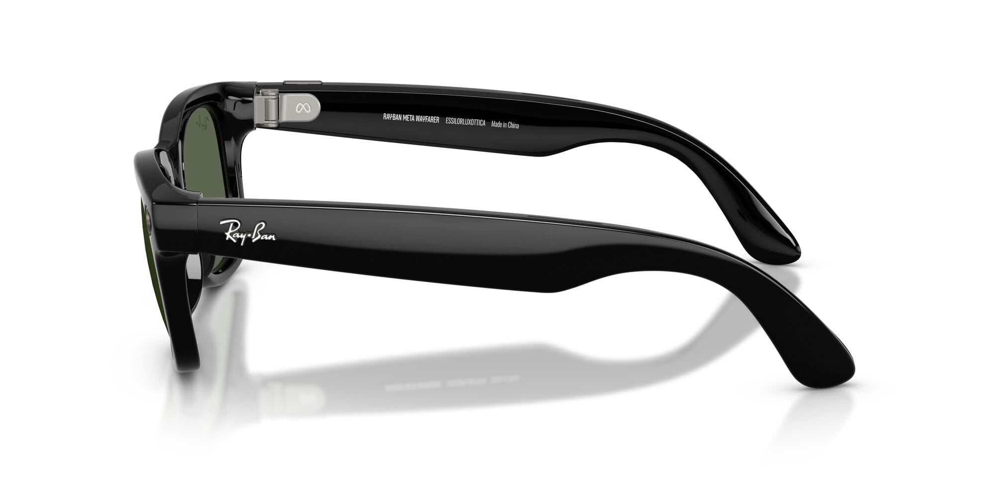 Meta Gen 2 RW4012 601/71 Wayfarer size 50  black/G15 green lens